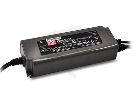 Stmívatelný zdroj pro LED 90W 12V 7500mA MEAN WELL PWM-90-12DA