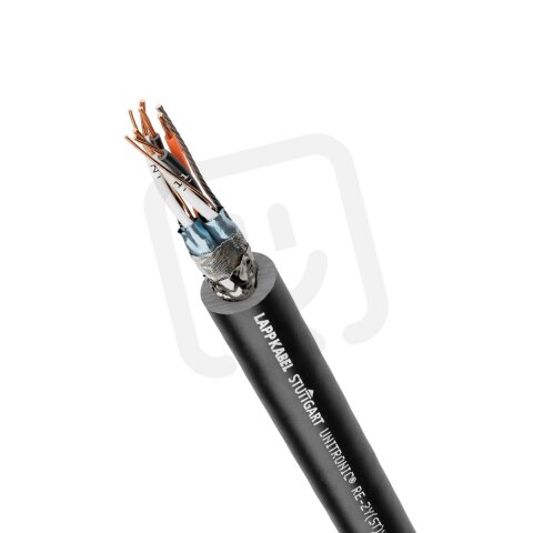Počítačový kabel UNITRONIC RE-2Y(ST)YV PIMF 8X2X1,3 BK LAPP 0032466