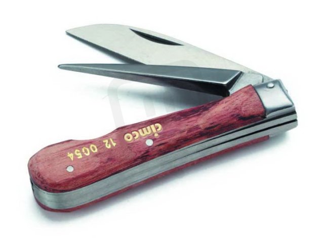 Kapesní dřevěný nůž dvoudílný CIMCO 120054