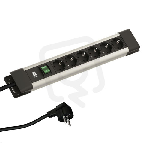 CONNECTUS 6xCEE7/3 1xSchalter 2,0m CEE7/