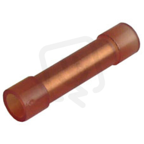 Lisovací spojka CU izolovaná sériová 10mm2 délka 36mm izolace PA (NL10) SI 10/PA