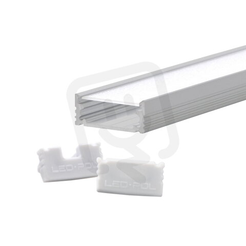 Nástěnný profil pro LED pásky ORO PROFIL UNI OUT 2M S SET LED-POL ORO32022