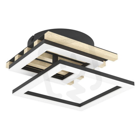 DL LED SCHWARZ/HOLZ L340CEMBRANO