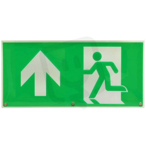 Plastová etiketa EXIT k TL939, nahoru ECOLITE MATEXIT-TL939-NH