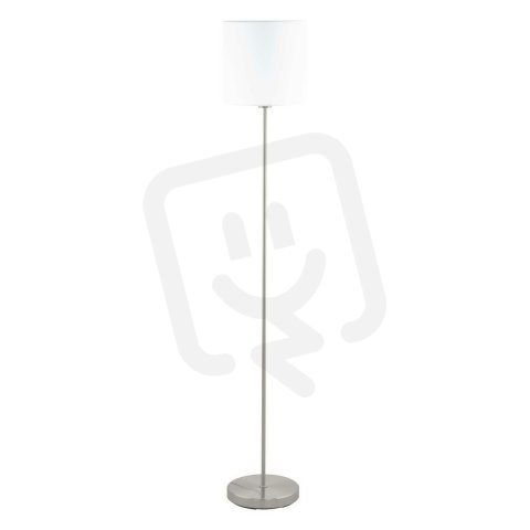 Stojací svítidlo PASTERI matný nik/bílá 60W IP20 EGLO 95164