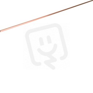 Cu sběrna 12x5mm, 1496,5 mm, pro 6 polí HAGER ZM16C