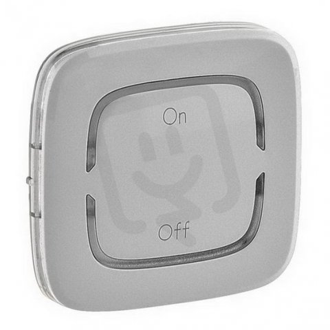 VALENA ALLURE KRYT PRO MYHOME_UP SYMBOL ON/OFF 2MODULOVÝ HLINÍK LEGRAND 755378