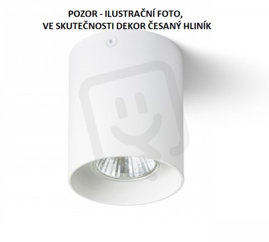 MANTOVA I stropní česaný hliník 230V GU10 35W RENDL R12730