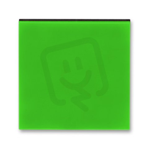 Kryt stmívače s krátkocestným ovl. 3299H-A00100 67 zelená/kouř. černá Levit ABB