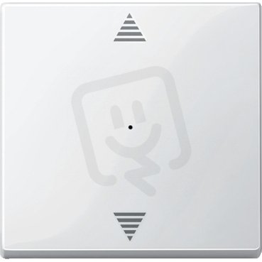 Kryt pro 1-násobný tlač. modul, šipky, Polar, System M SCHNEIDER MTN619419