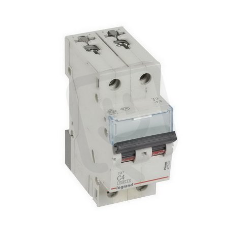 TX3 JISTIČ, 2 PÓLOVÝ, CHAR. C, 4A 6000A LEGRAND 403523