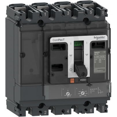 Jistič ComPacT NSX160F 36kA DCPV 4P 125A TMD SCHNEIDER C16F4TM125D1