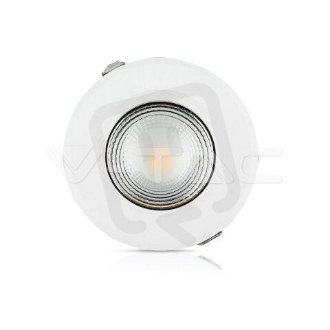 10W LED COB Downlight Round A++ 120Lm/W Warm White, VT-26101 V-TAC SKU1270