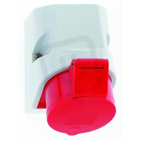 Zásuvka nástěnná 16A 5p 400V IP44 6h Quick-Connect BALS 11906