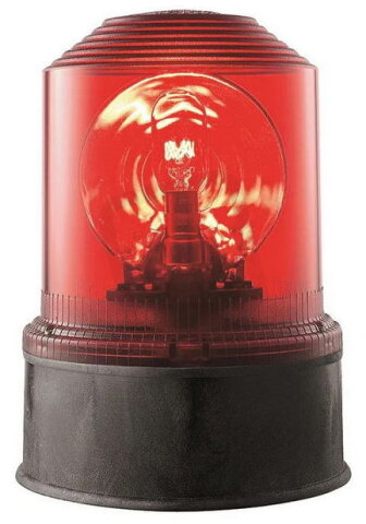 Maják rotační DSL, 25W, ~230V/0,11A, (červená) GROTHE 37332