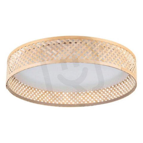 Stropní svítidlo LUPPINERIA LED d380 bambus/bílá 24W IP20 EGLO 900464