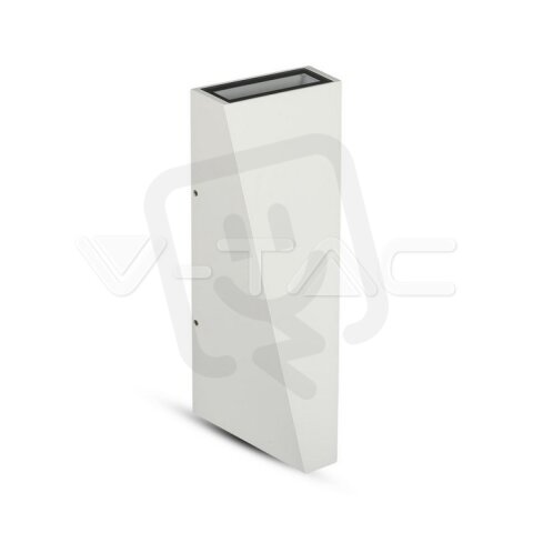 6W LED Wall Light White Body IP65 4000K,
