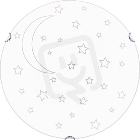 Stropní a nástěnné svítidlo Hvězdy 500 bílá 3x60W IP20 E27 COMPOLUX 912867/08