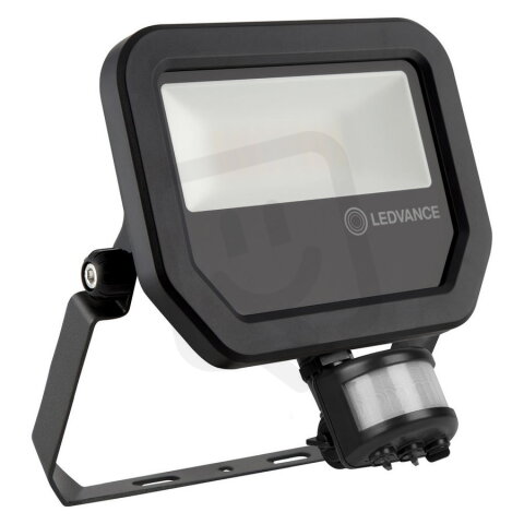 Reflektor LEDVANCE FLOODLIGHT SENSOR 20 W 3000 K SYM 100 S BK
