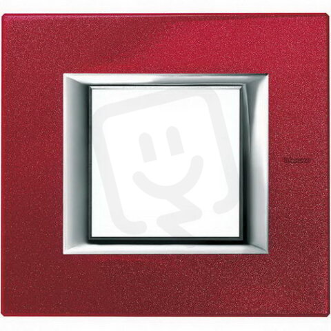 Legrand HA4802RC BTAX RÁMEČEK 2M ČÍNSKÁ ČERVENÁ