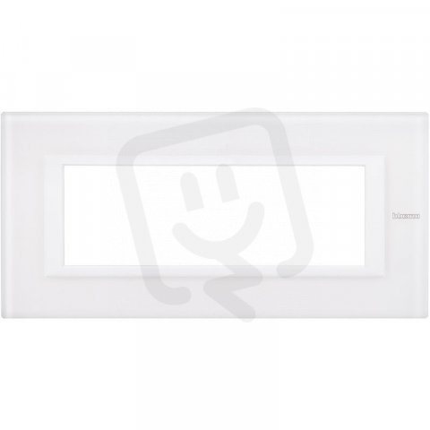 Legrand HA4806VBB BTAX RÁMEČEK 6M WHITE/SKLO