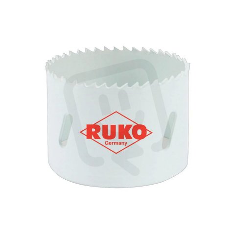 Bimetalová vykružovací korunka HSS CO 79mm jemný zub RUKO RU126079