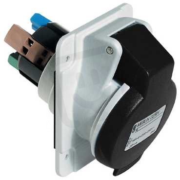 Schneider PKY32F444 Zásuvka vest. fast connect 32A 3P+PE 480-500V IP67 50-60Hz