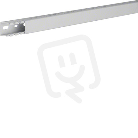 Propojovací kanál HNG bezhalogenový 25x25 mm s víkem, PC-ABS, světle šedá