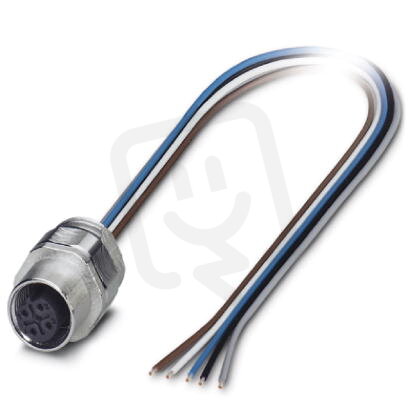 SACC-EC-M12FSB-5CON-PG9/0,5 Vestavná zásuvka senzoru/aktoru 1515044