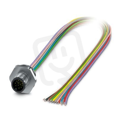 Přístrojový konektor zpředu stěny SACC-E-M12MS-17P-M16XL/0,5 1411583