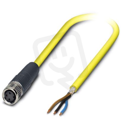 SAC-3P-10,0-542/M8 FS SH BK Kabel senzoru/aktoru 1406061