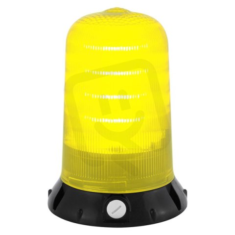 Maják rotační LED ROTALLARM HD 90/240 V, AC, IP65, žlutá, černá SIRENA 90195