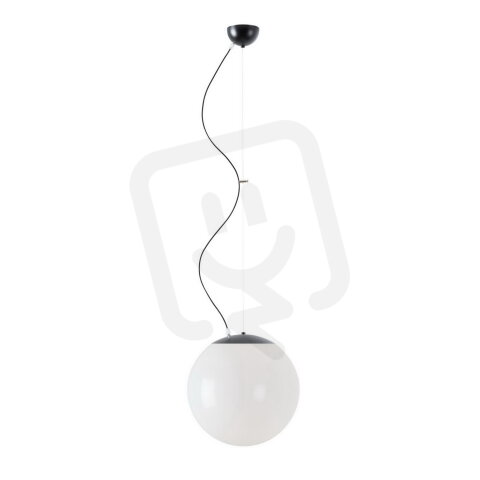 Závěsné LED svítidlo s plastovým stínidlem ISIS L3 PE 27W IP40 DALI 4K černá