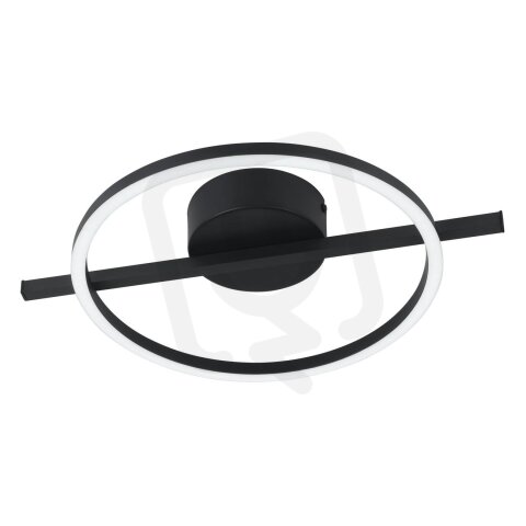 Stropní svítidlo AMANDOLO LED-CCT černá/bílá 17W IP20 EGLO 901113
