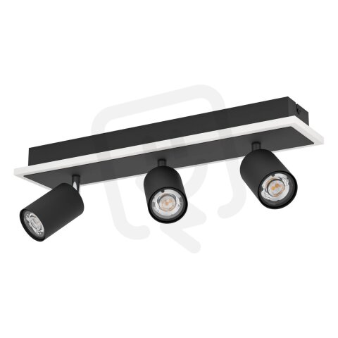 Bodové svítidlo RIMBOCCHI 1 LED černá/satén 20W IP20 EGLO 901636
