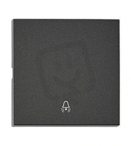 Kryt spínačů a ovladačů, symbol zvonek, antracit SCHRACK EV112303--