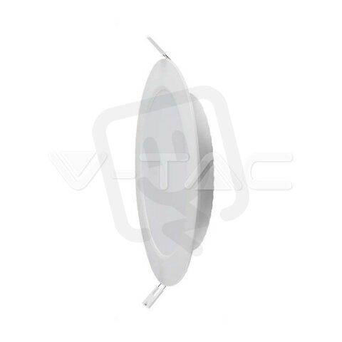 24W LED Backlit Recessed Panel Round V-TAC SKU7868