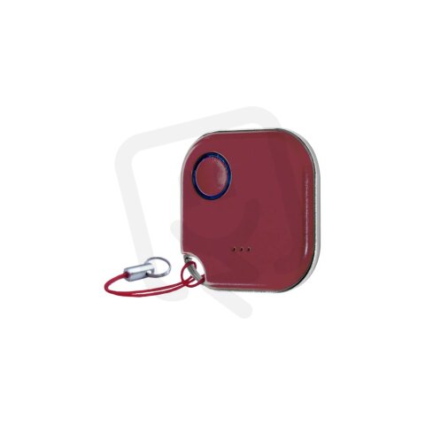 Bateriové tlačítko Shelly Blu Button 1 Red Bluetooth, červené.