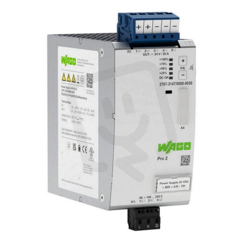 Napájecí zdroj, Pro 2, 1fáz. WAGO 2787-3147/000-030
