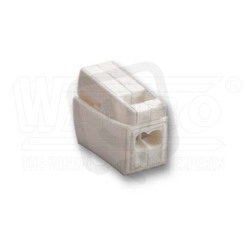wpr6844 svítidlová WAPRO svorka, 1 2,5 mm2, 2 pólová, bílá WAPRO PC302W