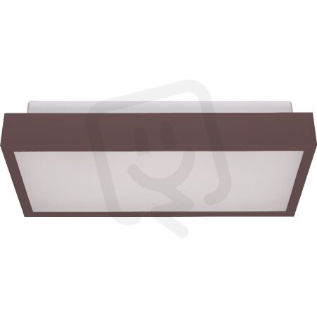 Stropní a nástěnné svítidlo Quatro 400x200 hnědá 2x60W IP20 E27 922003/06S