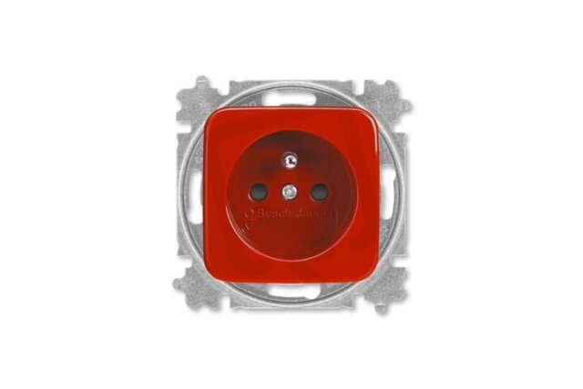 ABB REFLEX zásuvka s kolíkem červená 6619B-A06357 R (náhrada 5519)