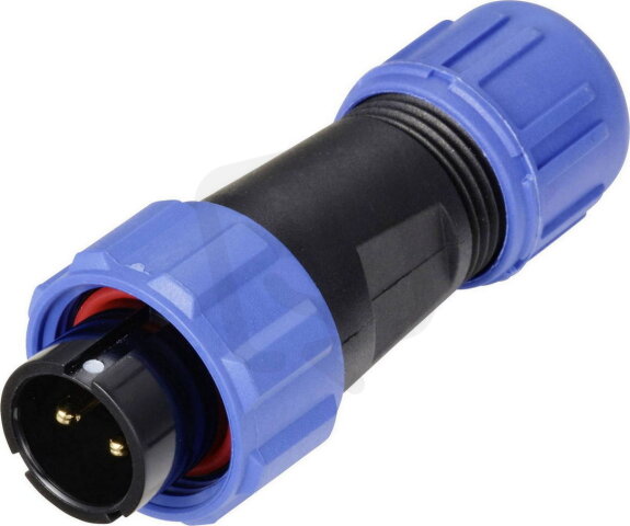 Weipu SP1310 / P 2 I kulatý faston zástr