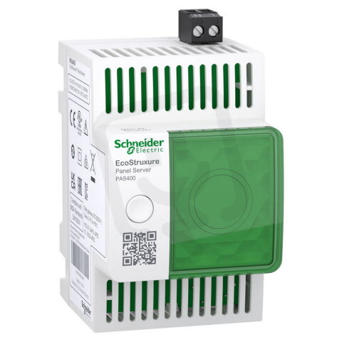 Bezdrátový koncentrátor, EcoStruxure Panel Server - entry, 110-277 VAC/DC PAS400