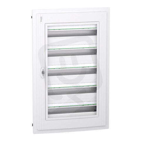 Rozvodnice PrismaSet zapuštěná 120M (5x24) průhledné dveře SCHNEIDER LVSXP524