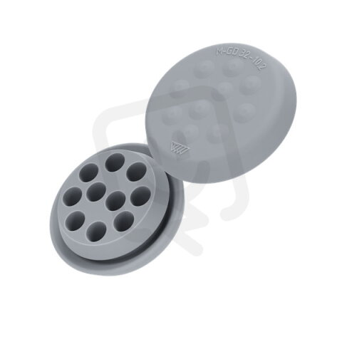 Kabelová průchodka MGD 32-10.2 světle šedá UL94 V-0 MOREK MBB0732L11