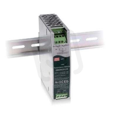 Redundantní modul na DIN 12V MEAN WELL DRDN20-12