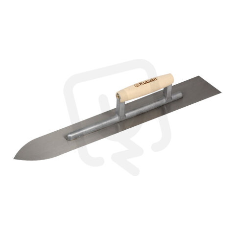 Hladítko ocelové ostré s dřevěnou rukojetí 90x600 mm KUBALA Z0422