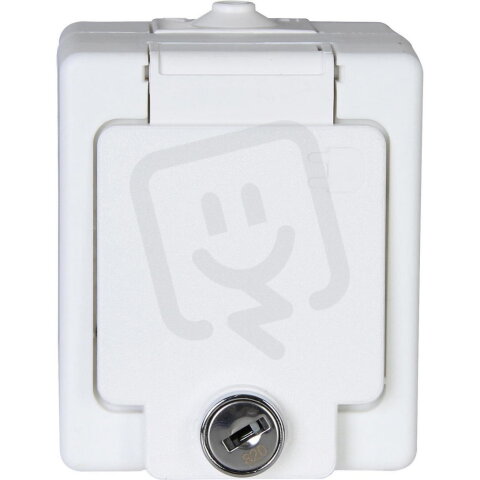 105602008 Earthed socket outlet with hin