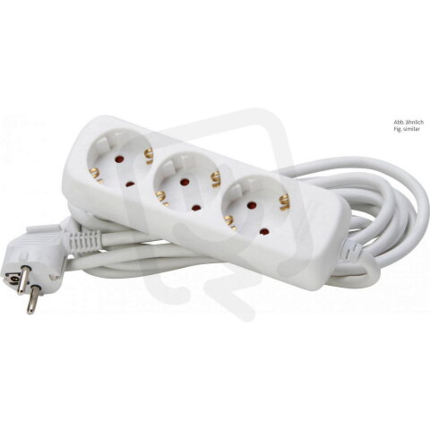 128690659 3-way multiple socket outlet,
